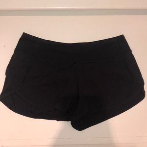black ivivva athletic shorts